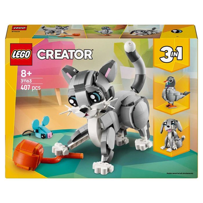LEGO Creator 3w1 31163 Psotny kot