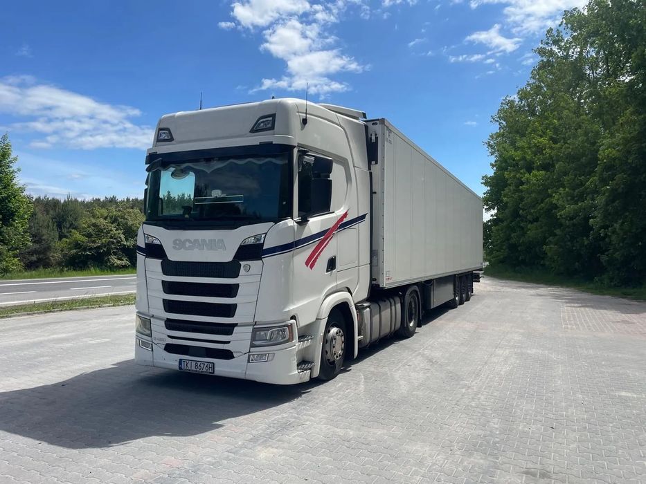 Scania S450  Scania S450 /2017/ Klimatyzacja postojowa, ACC, FULL LED