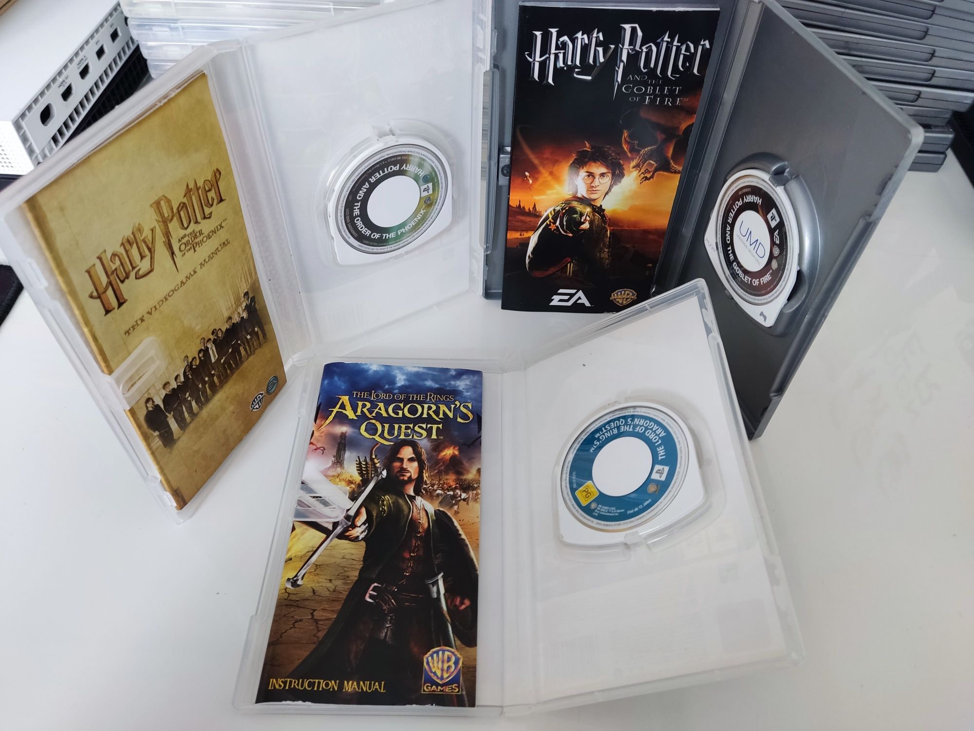 Harry Potter i Władca Pierścieni, 3 gry z okładkami PL na Sony PSP