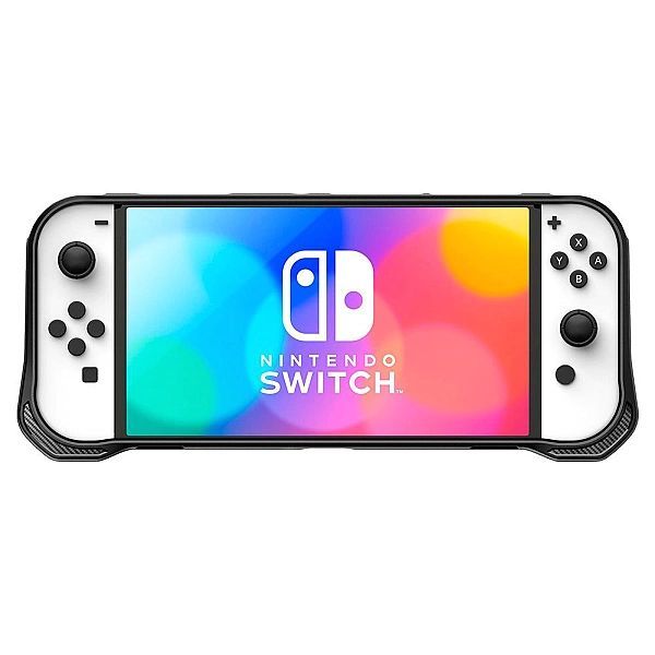 Spigen Rugged Armor Nintendo Switch Oled Matte Black
