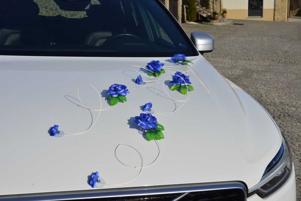 CHABROWA ozdoba na auto samochód POLECAMY na ślub wesele 327