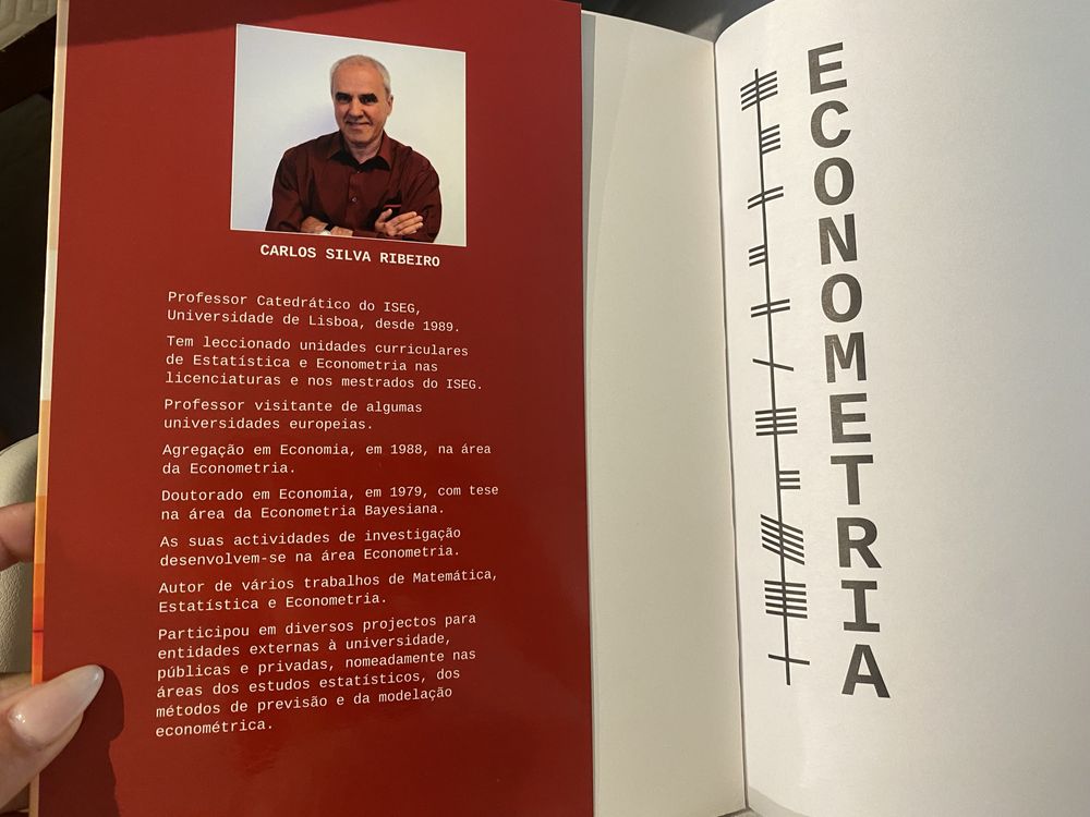 Livro Econometria - Carlos Silva Ribeiro