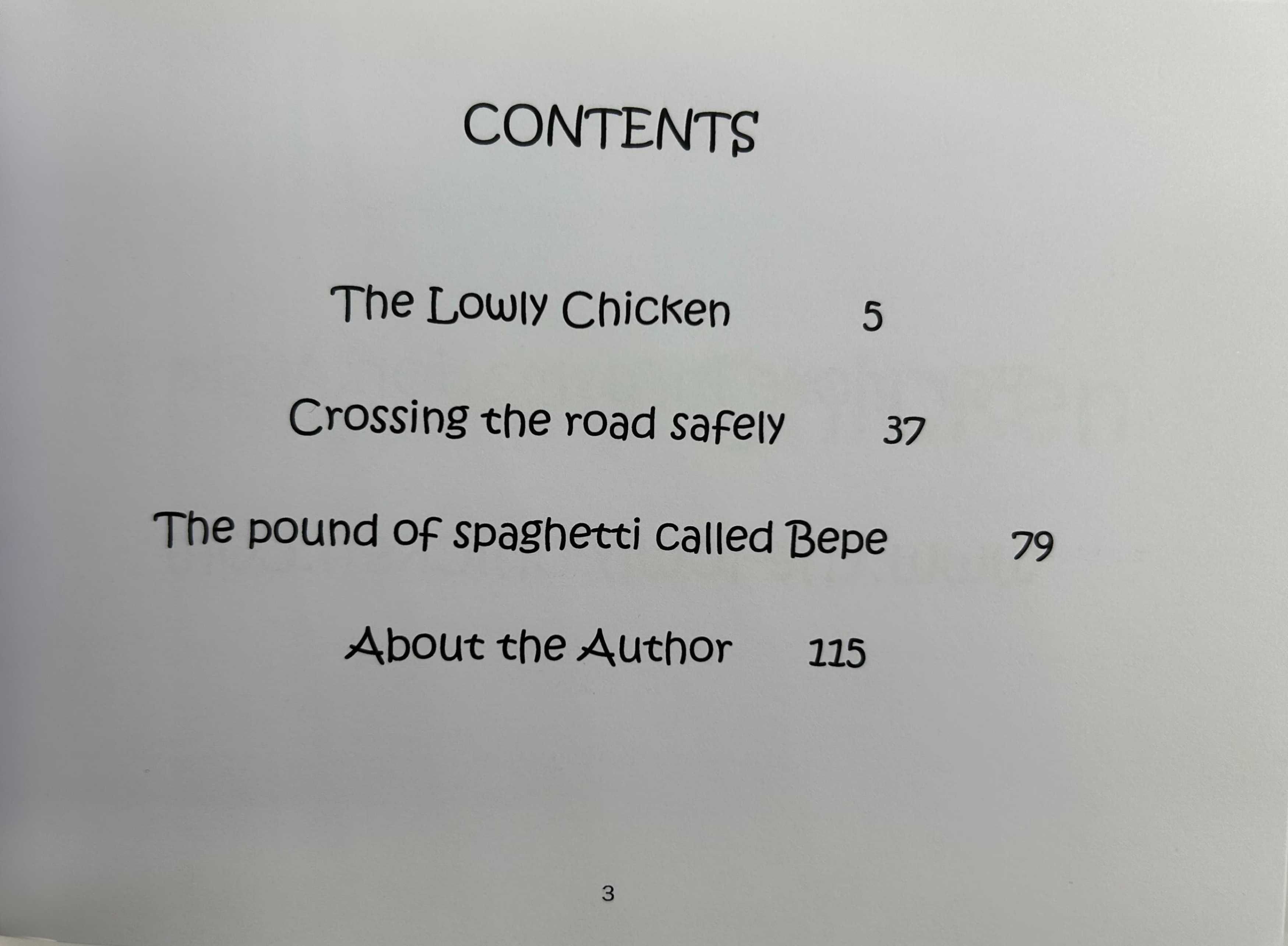 The Lowly Chicken and Other Stories