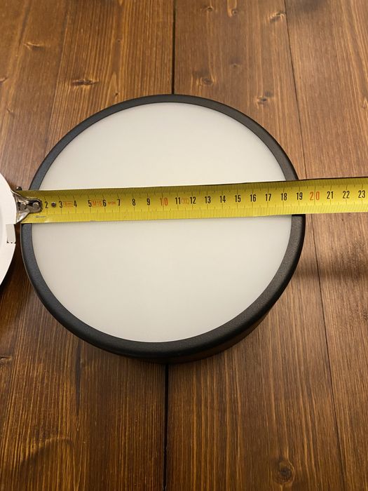 Lampa sufitowa Plafon CLEO 200 E27 czarny 20cm