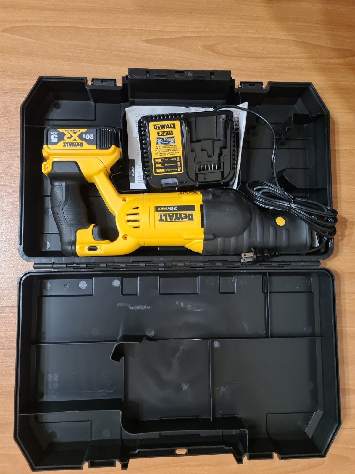 Dewalt dcs380 сабельна пила комплект Набор з США