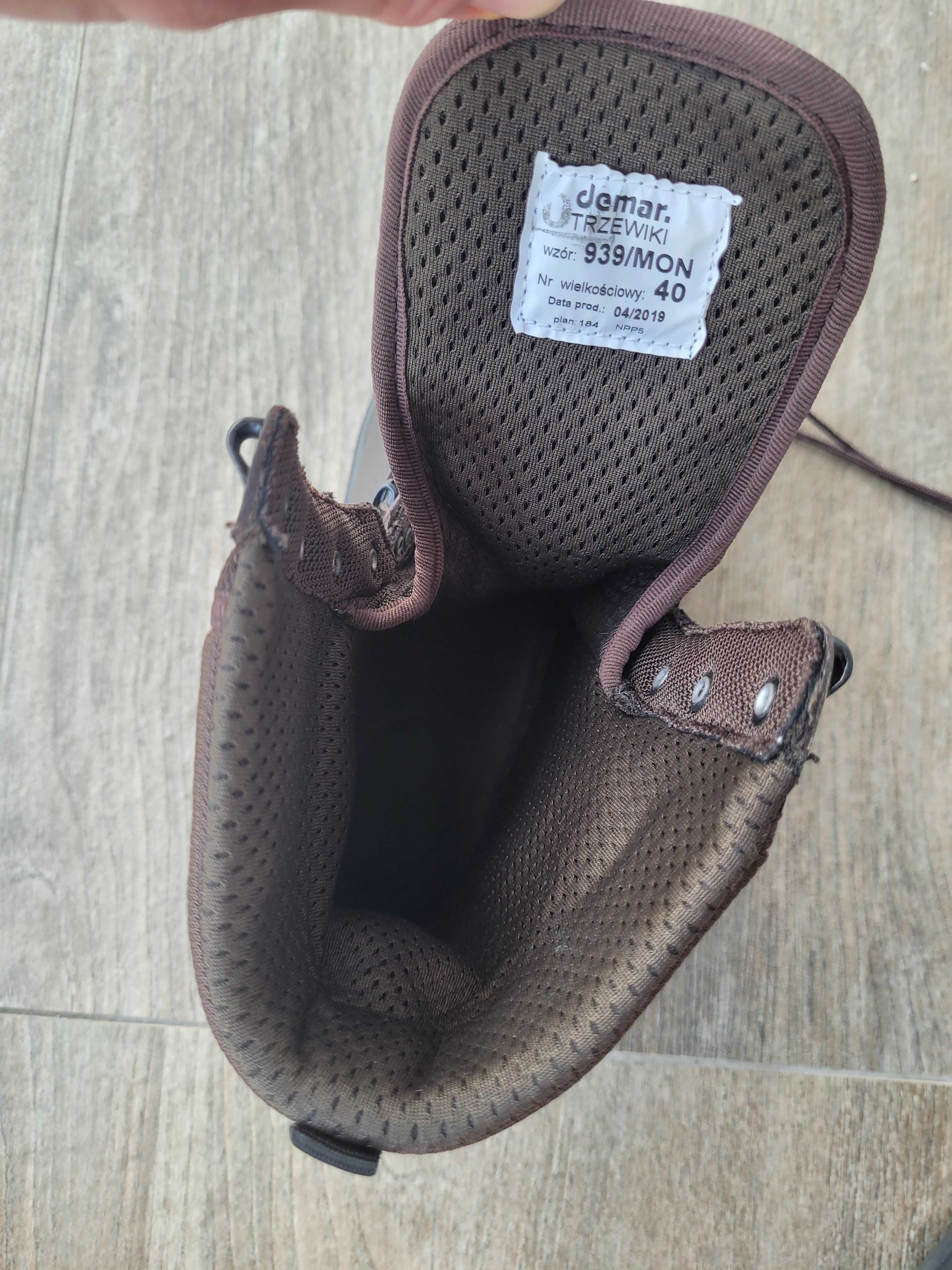 Trzewiki buty wojskowe 939/MON Demar