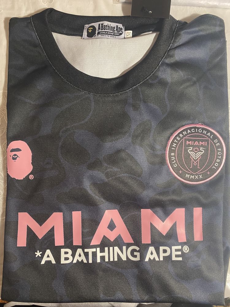 Футболки Bape miami, trasher, long bape