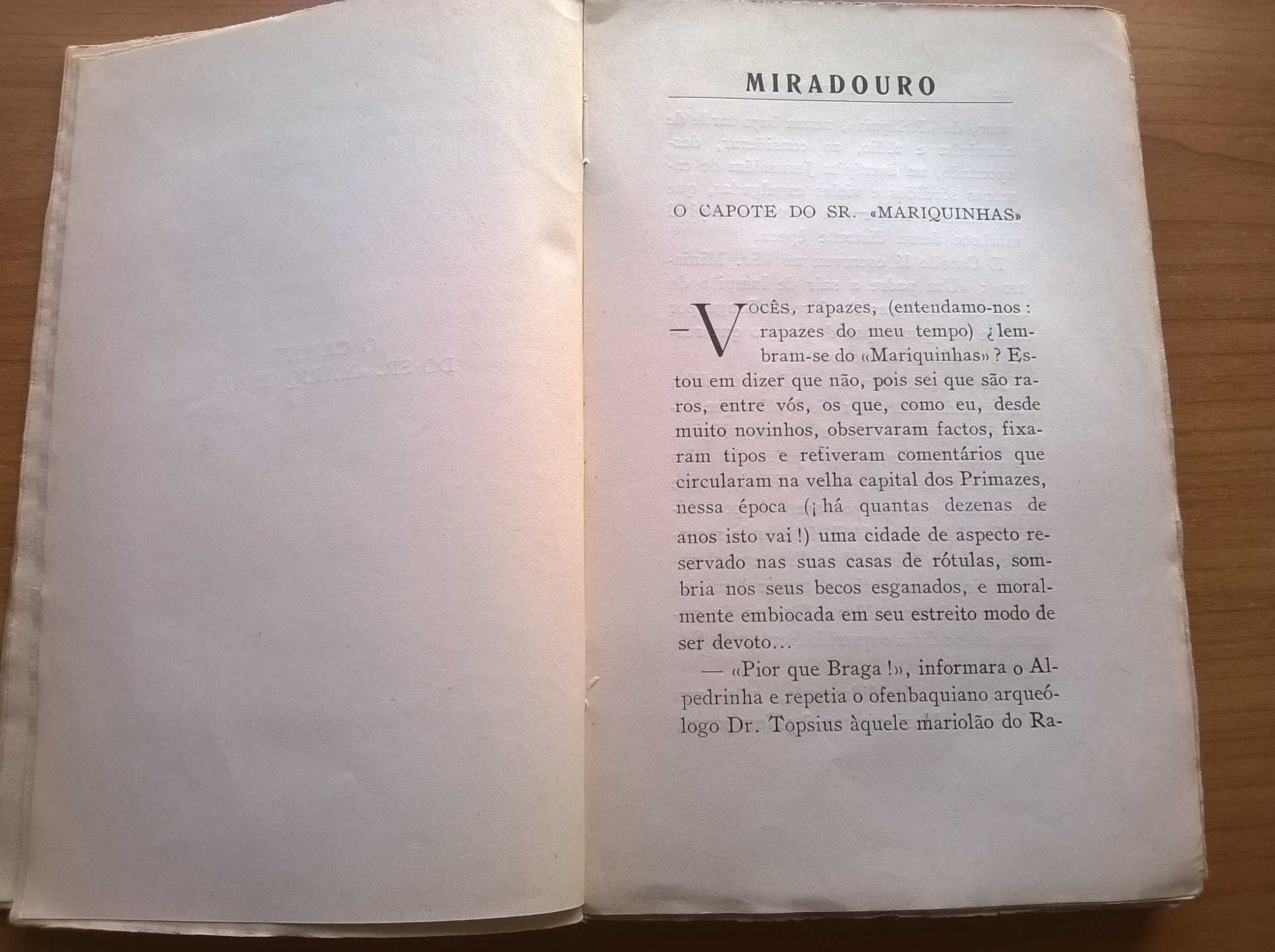 Miradouro * Tipos e Casos - Antero de Figueiredo