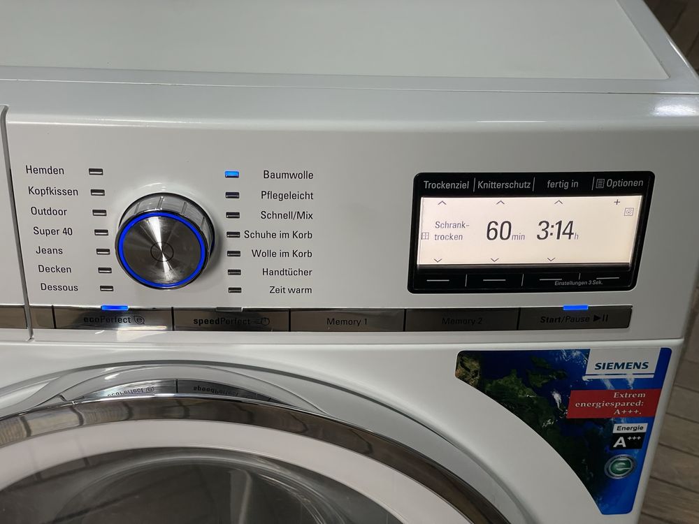 ТОПОВА Сушильна машина Siemens iQ890 ІДЕАЛЬНИЙ стан Тепловий насос