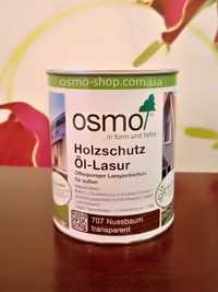 Цветное защитное масло лазурь для дерева OSMO HOLZSCHUTZ ÖL-LASUR.