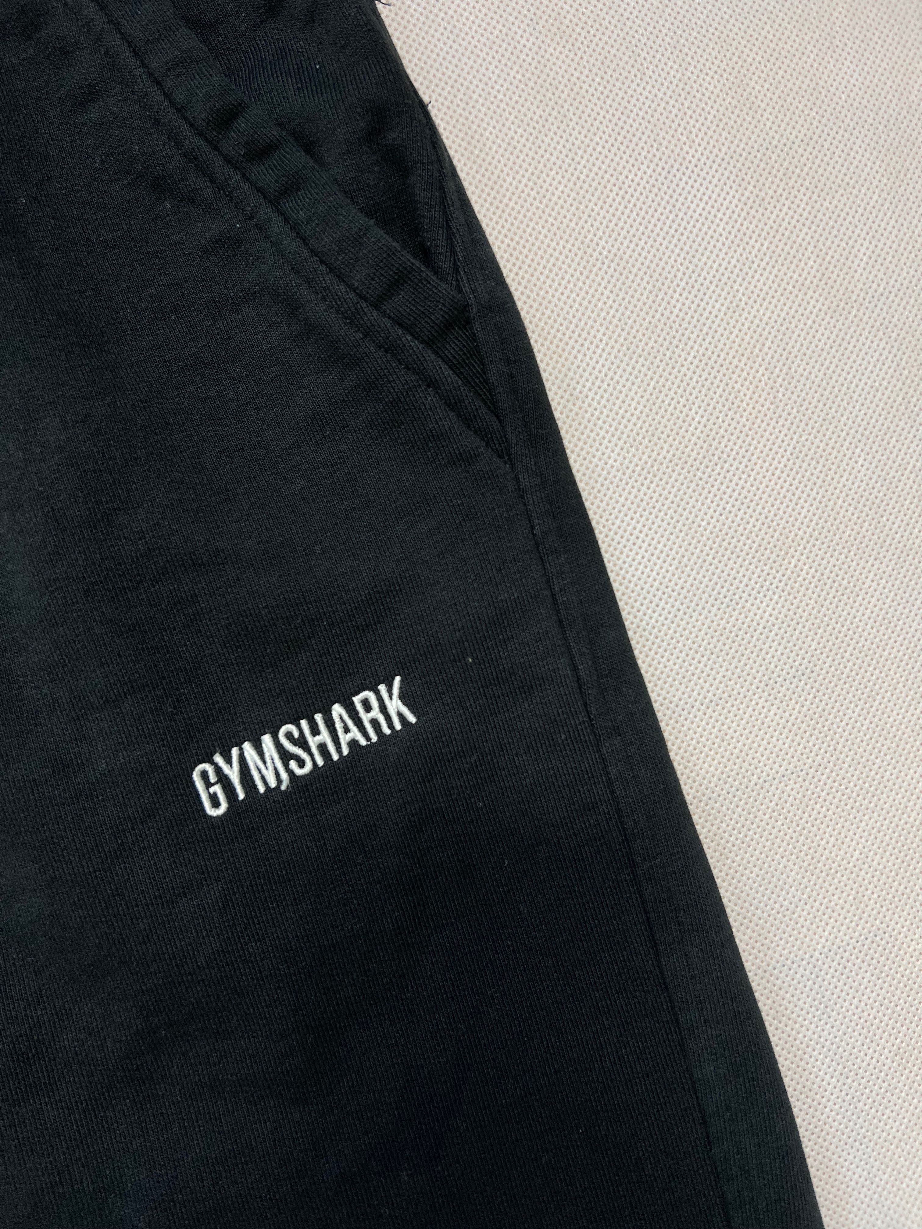 Spodnie Gymshark black small logo dresy