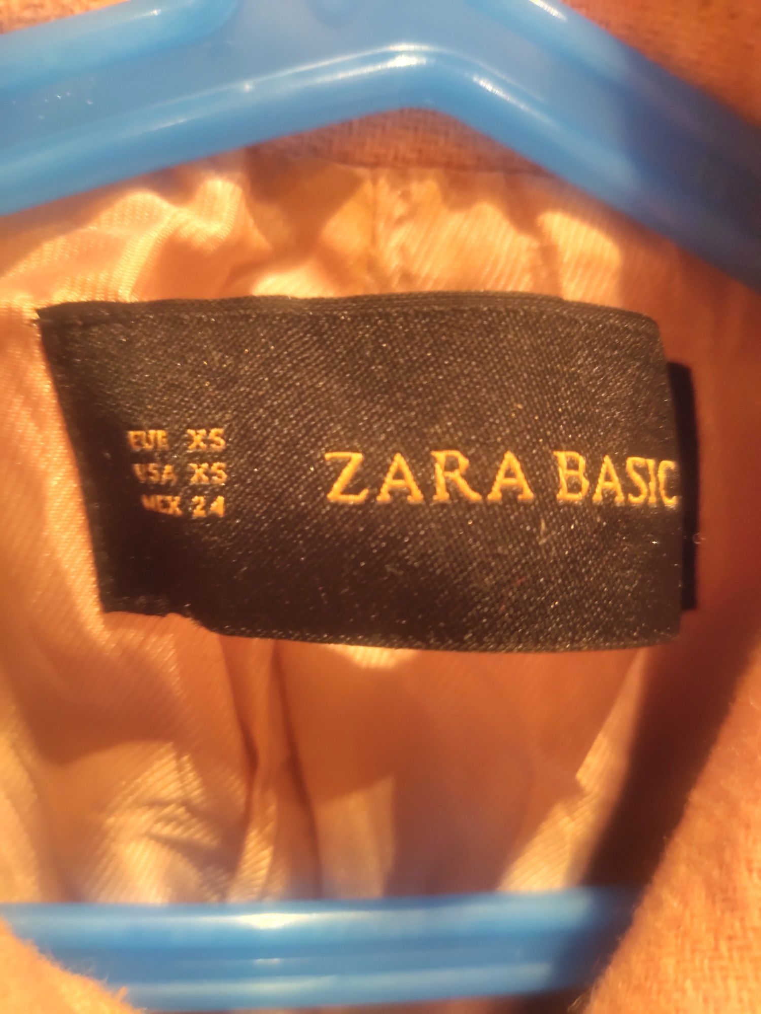 Casaco rosa claro XS Zara