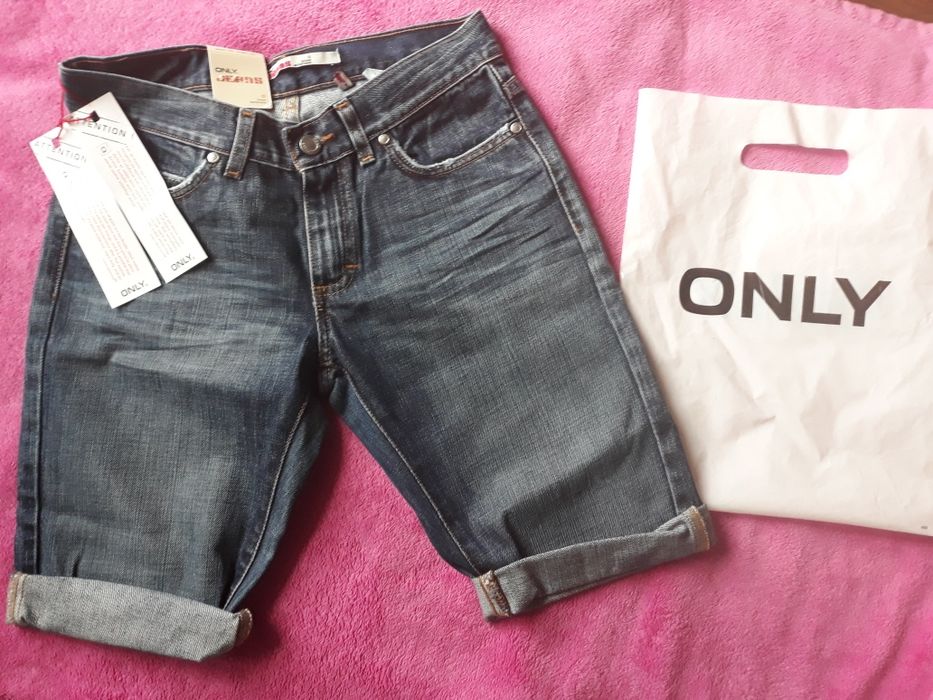 Nowe Spodenki jeansowe Only 28/32 rozmiar M