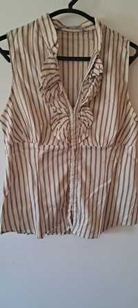 Camisa Riscas douradas Zara