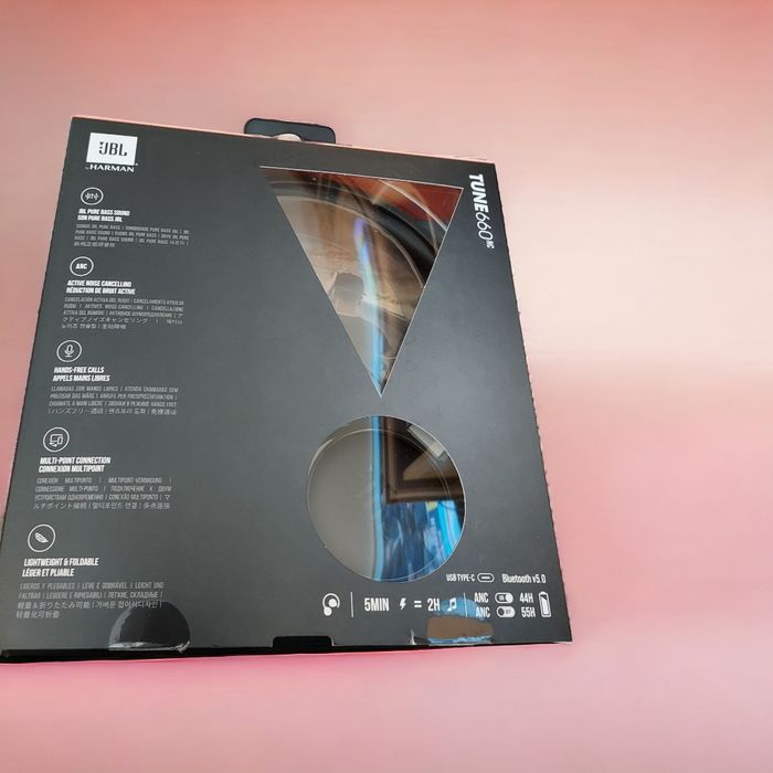 Sluchawki JBL TUNE660 NC bezprzewodowe