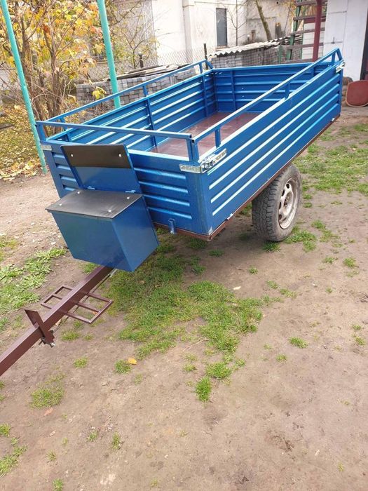 Причіп мотоблочний відкидний 120*200*50(без коліс)