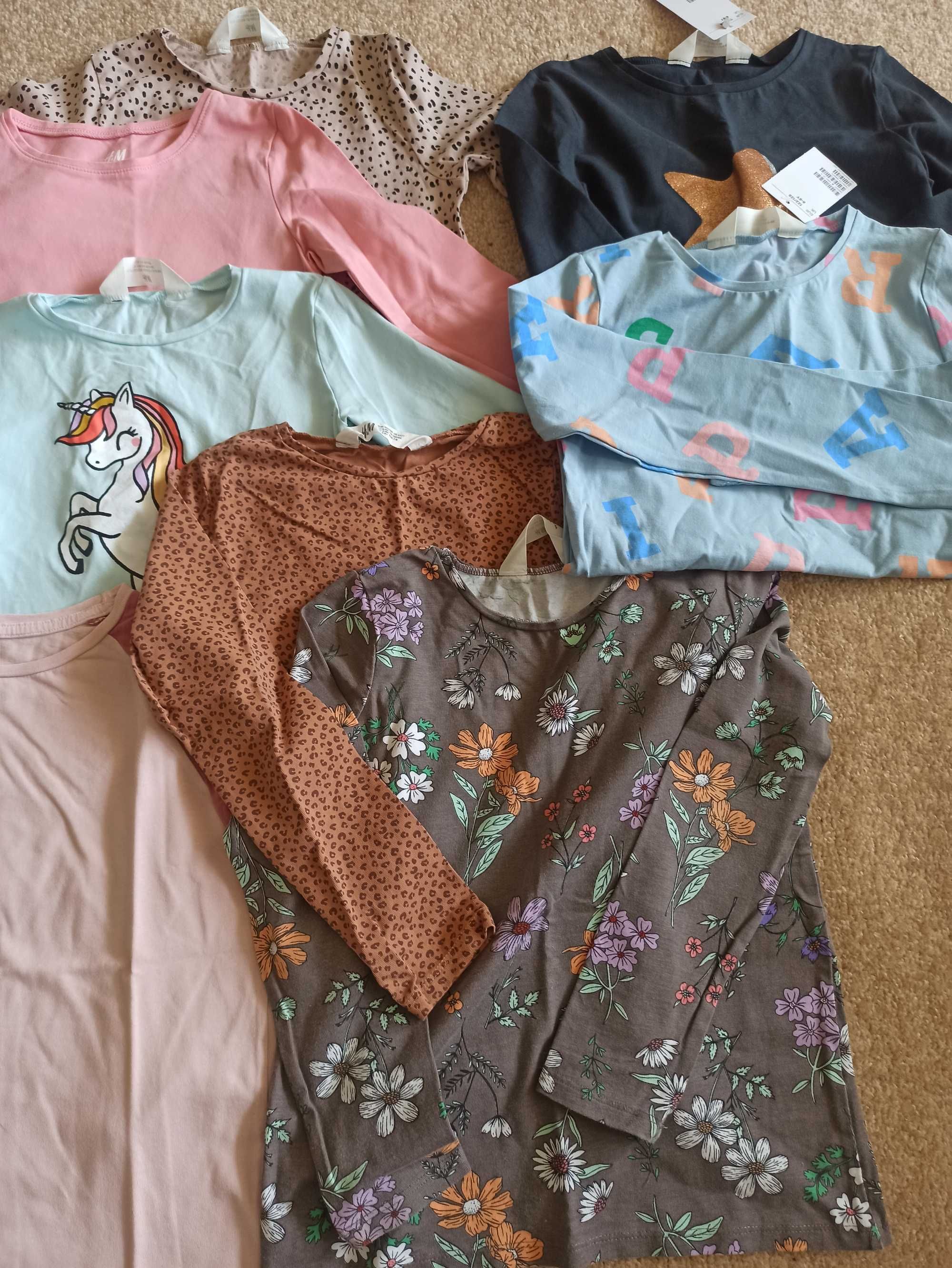 Bluzki H&M z długim rekawem