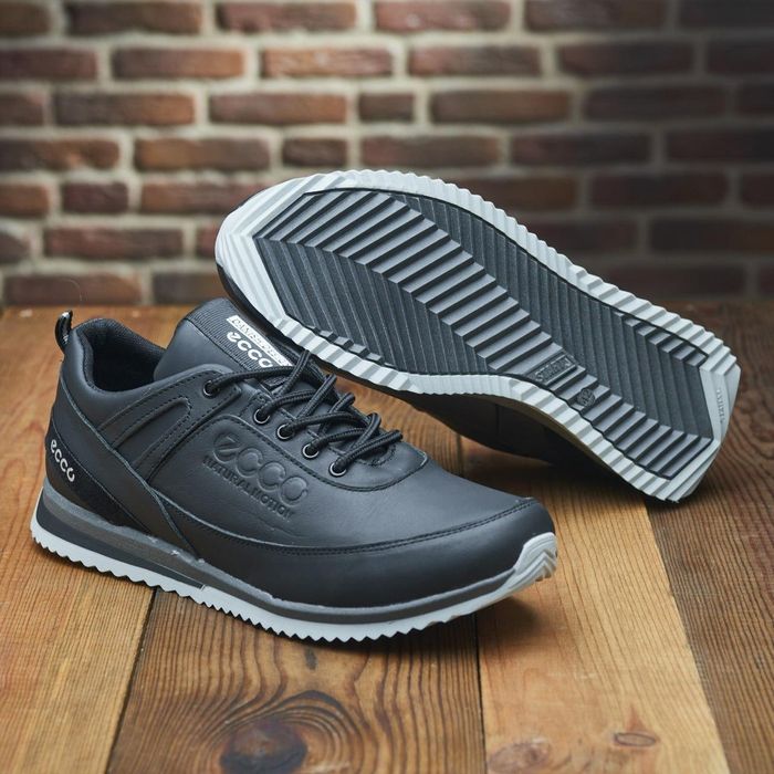 Кожаные кроссовки ecco 40-45 натуральная кожа