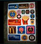 Naklejki Mata Mc'donalds vintage