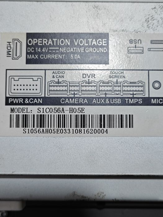 Магнитола для ford Mustang 6 2015