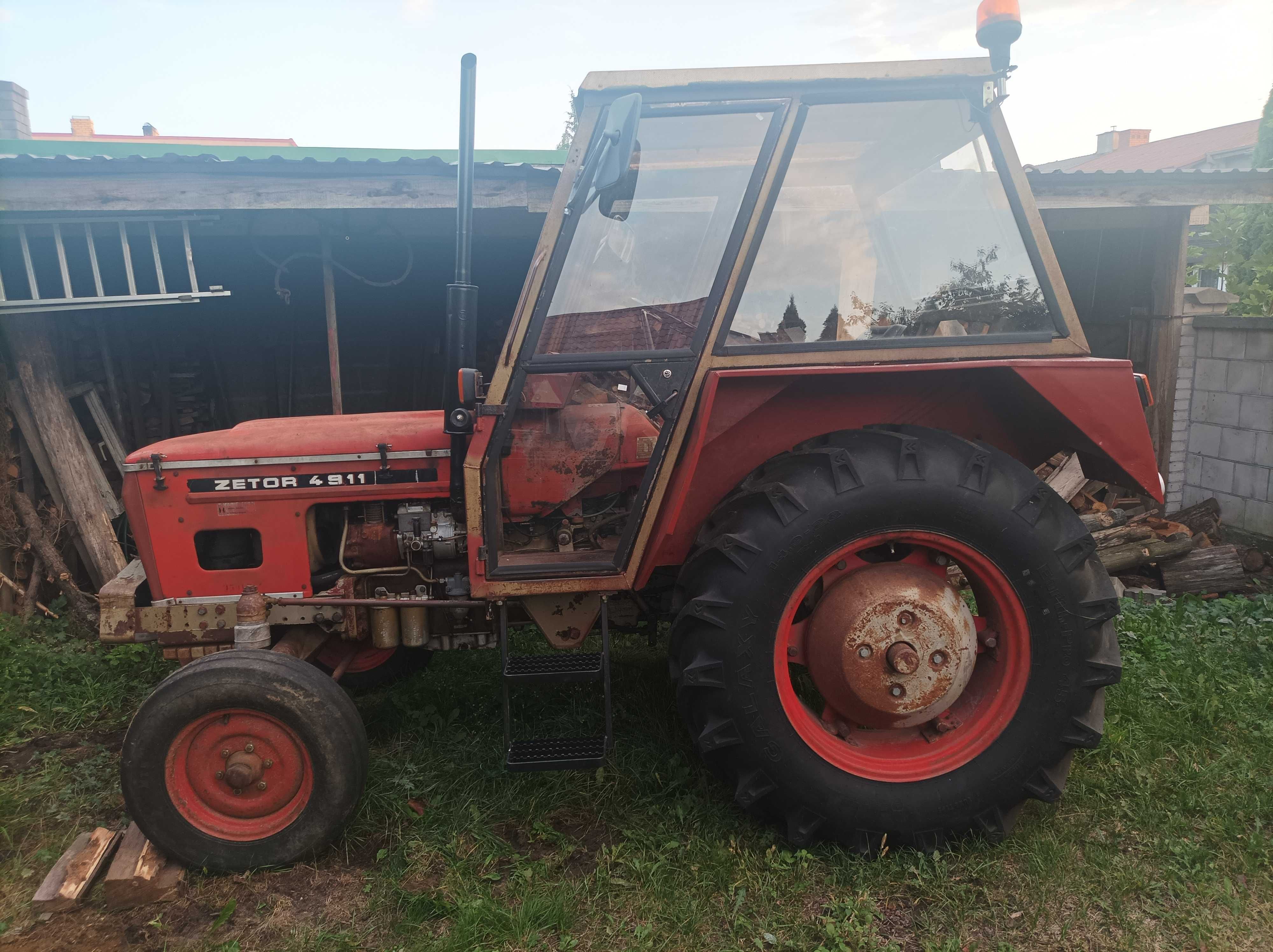 ciągnik zetor 4911 zarejestrowany