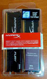 Оперативна пам'ять Kingston Fury DDR4-3200 16G  (Kit of 2x8192) Black