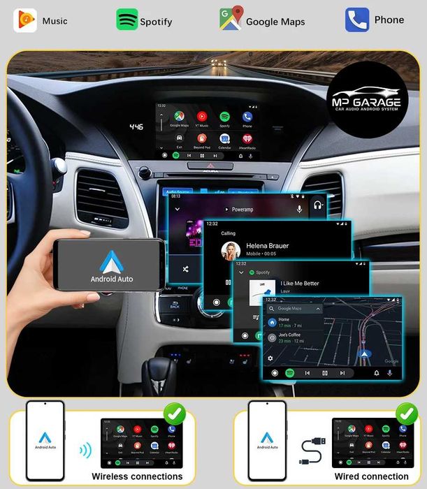 Apple CarPlay/Android Honda_Odyssey/Acura MDX_RLX_ILX_TLX_RDX Montaż!!