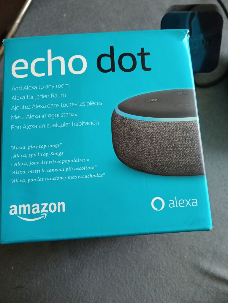 Amazon echo dot inteligentny głośnik