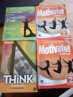 Livros Cambridge Complete First, Motivated, Think, Hot Spot, Oxford