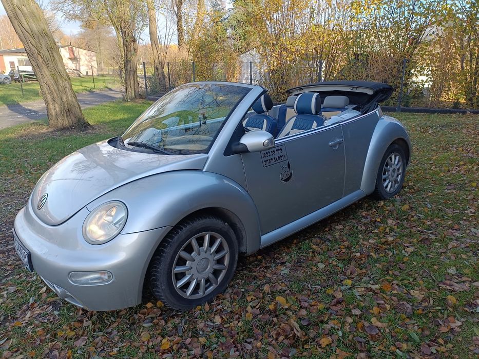 VW New Beetle cabrio 2.0 automat,2005r,niski przebieg.Polecam.Stan bdb