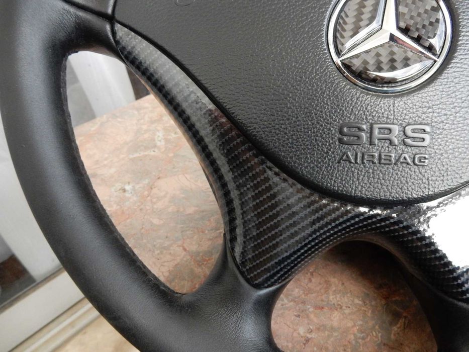 Volante completo em muito bom estado para Mercedes SLK R170 Facelift