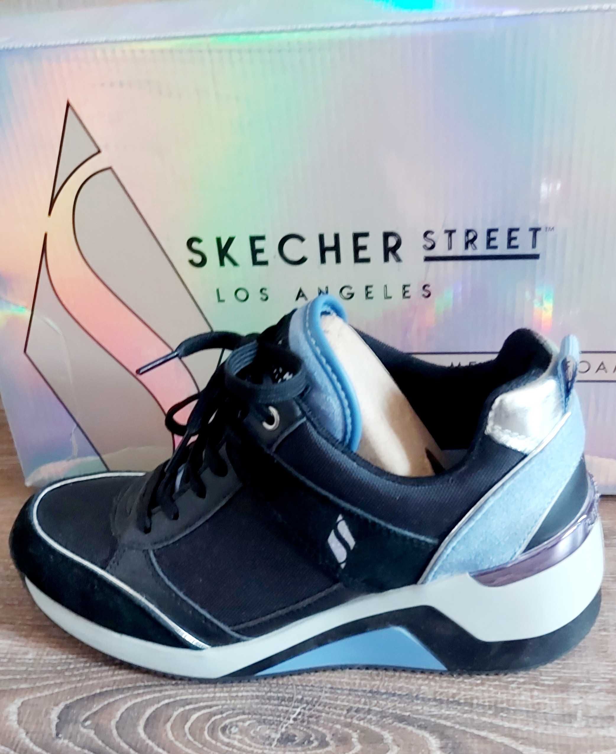 Напівчеревики кросівки хайтопи Skechers Street Los Angeles US8