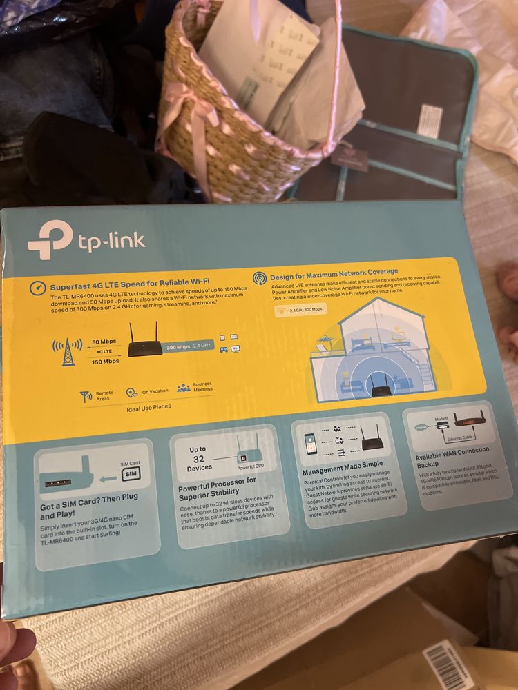 Router Tp link TL-MR6400