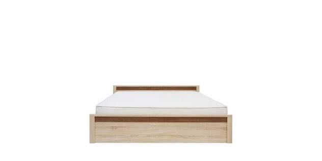 Meble sypialniane Black Red White OREN – łóżko szafki komoda biurko