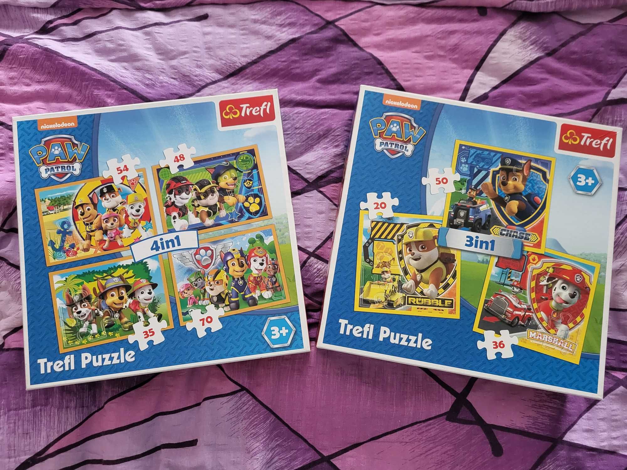 Trefl zestaw puzzli PSI PATROL