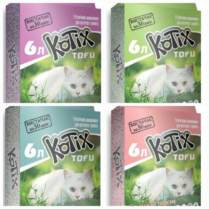 Наповнювач Kotix, наполнитель тофу, соевый