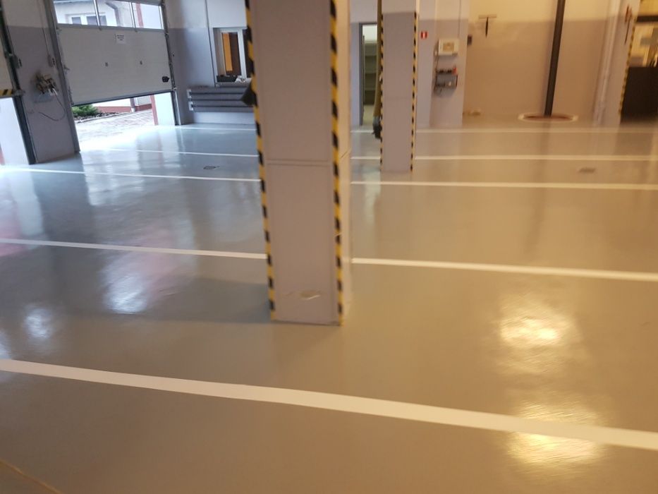 Posadzki Żywiczne Garaże Hale Rzeszów Łańcut Leżajsk Przemyśl Mielec
