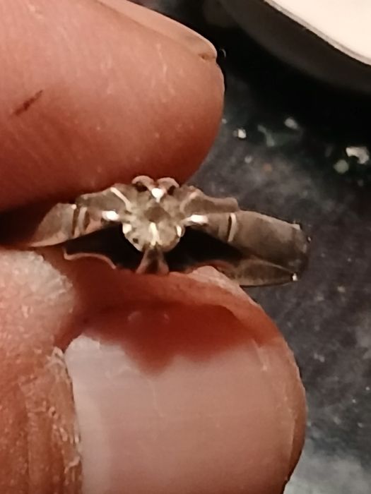 Anel em prata 925 (de lei), tipo de proposta de noivado