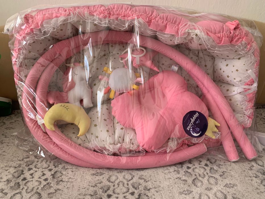 Дитячий розвиваючий кокон-килимок від 0+