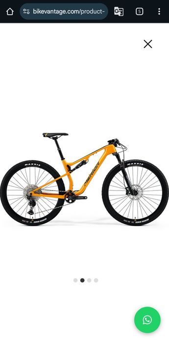 Merida ninety six rc500 carbono 29" como nova