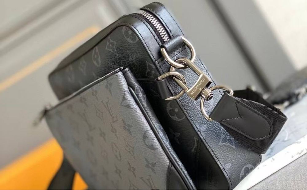 Сумка мужская Louis Vuitton trio чоловіча повний комплект бутика Тріо