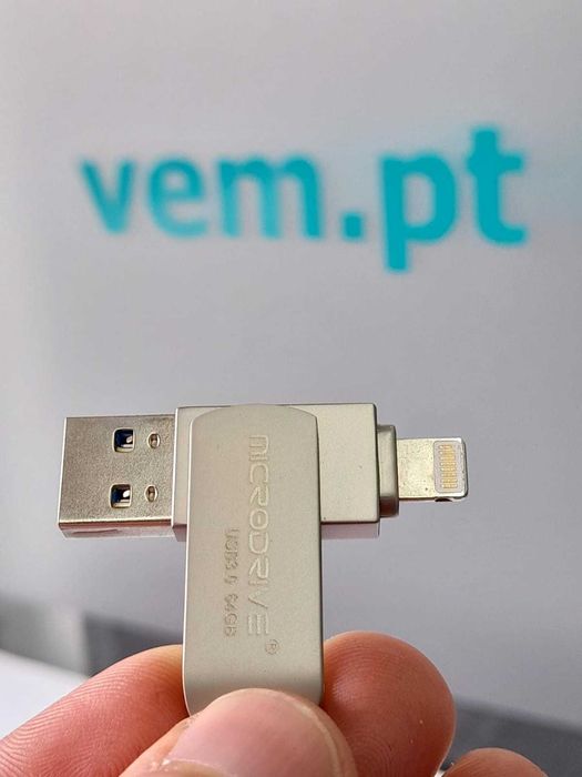 Pen Drive 64 GB USB 3.0 e Iphone