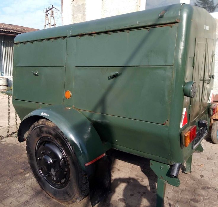 Agregat wojskowy 30kW ,38kVA na przyczepie stan b.d.