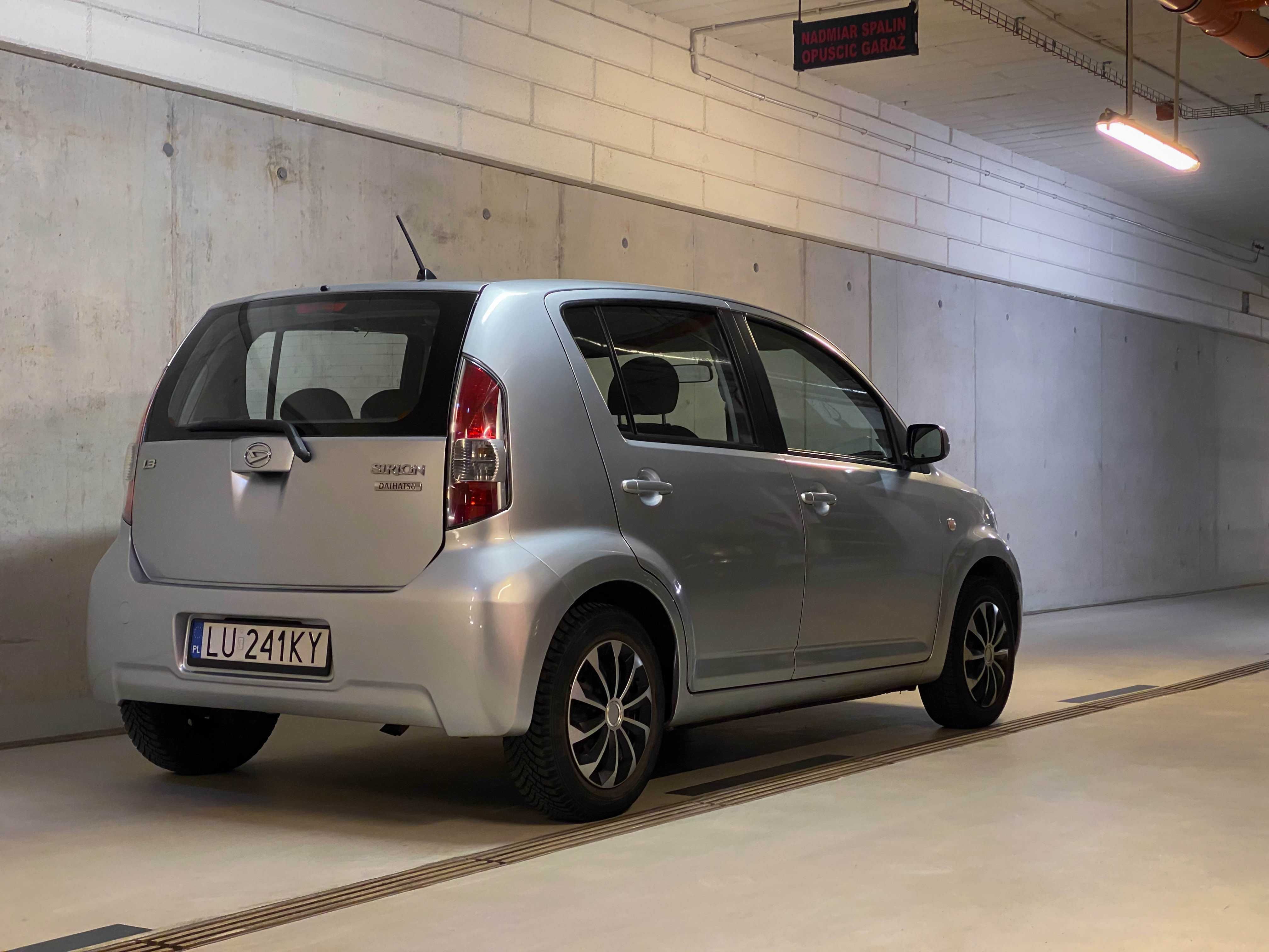 Daihatsu SIRION 1.3 87KM benzyna, automat, mały przebieg, klimatyzacja