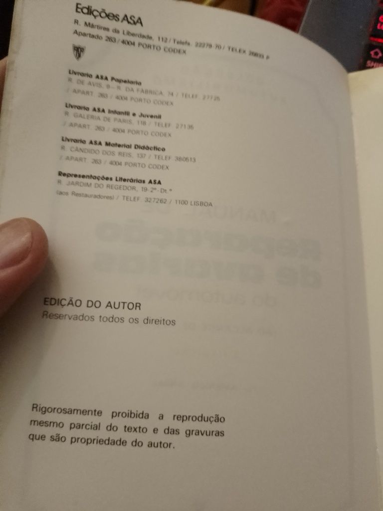 Manual Reparaçao Avarias Aut.5eA.A.20E-Quando lobos uivam-1e15EDesde4E