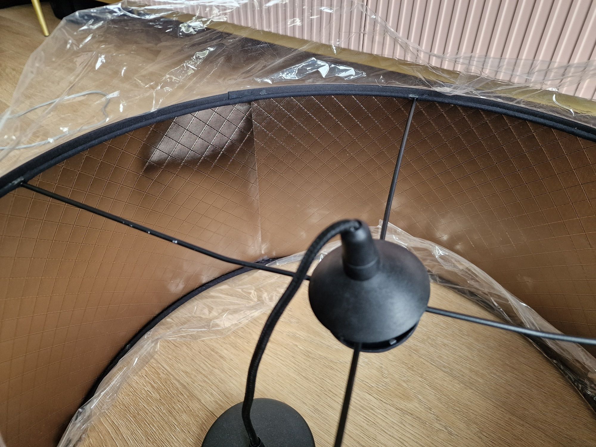 Lampa Satynowa wisząca BPS Koncept Pedant Lamp 0e0-088-50 Nieużywana