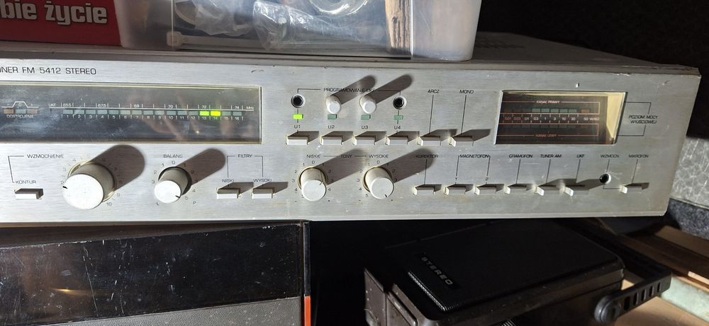 Amplituner Radmor Stan jak na zdjeciach