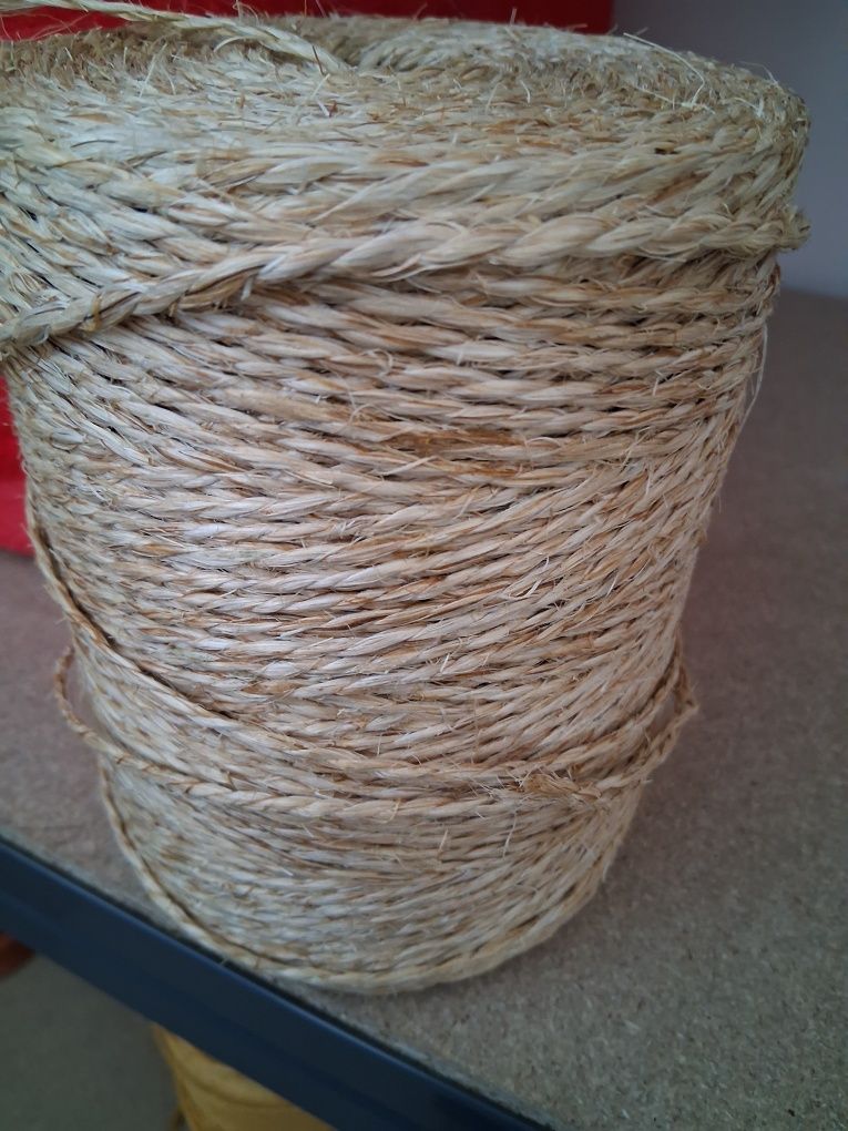 Corda de sisal em várias cores e tamanhos