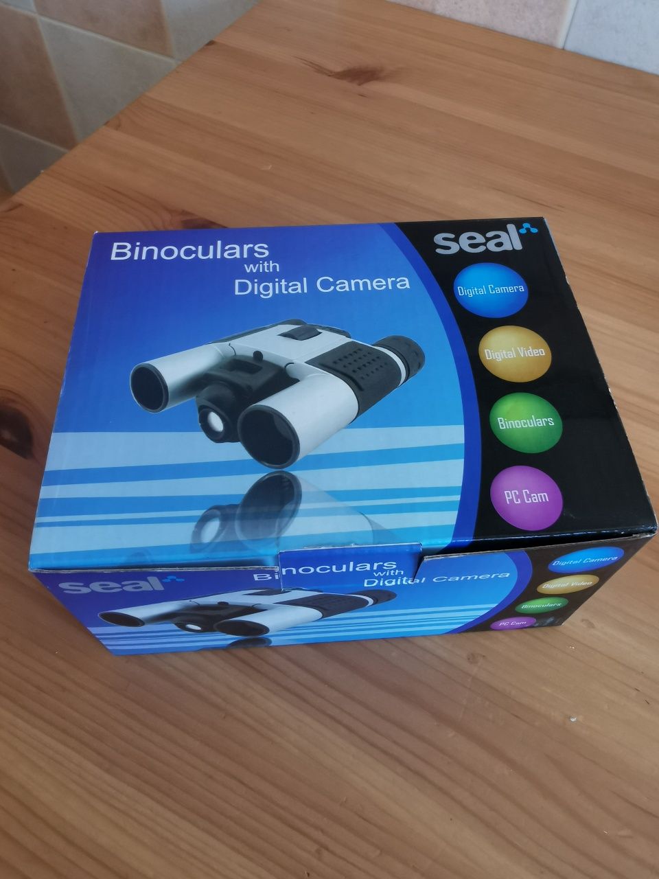 Binóculos Seal com câmera digital video e fotografia