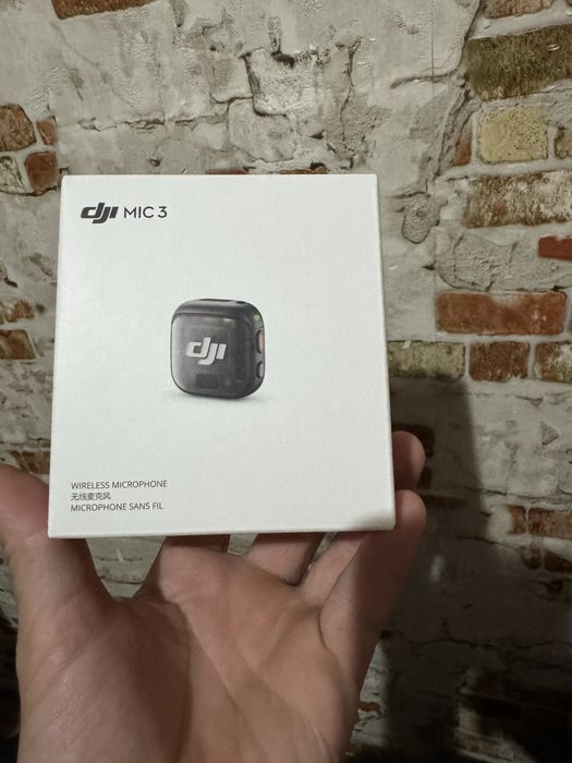 Продам мікрофон dji mic 3 запакований